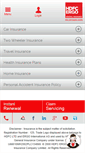 Mobile Screenshot of muat.hdfcergo.com